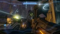 First-person view of the Suppressor in the Halo 4 campaign.