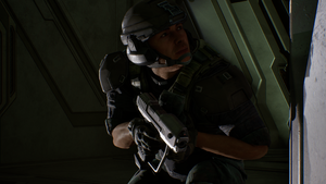 Crazy Marine on the level 343 Guilty Spark.
