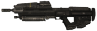 The MA37 assault rifle.