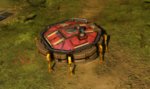 A Bunker Drop in Halo Wars 2.