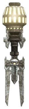 A cropped screenshot of a deployed Z-4190 bubble shield.