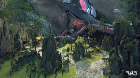A screenshot of the map Array.