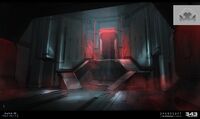More concept art of this room.