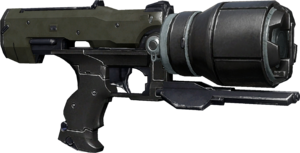 Halo 4 press kit image featuring an M363 sticky detonator.