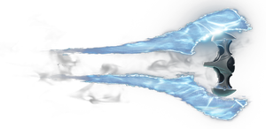 UI asset from Halo: Campaign Evolved of an energy sword weapon skin.