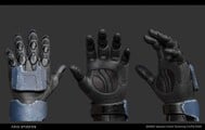Renders of the Spartan's gloves.