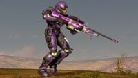 The ODST/DEMO armor in Halo 3.