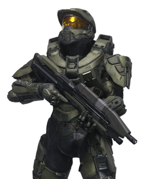 Cropped image of John-117 from Halo 5: Guardians.
