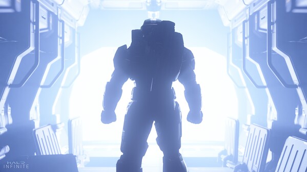 Master Chief preparing for battle.