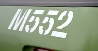 M552 decal on the vehicle.