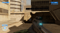 First-person view of the BR55 in Halo 2: Anniversary.