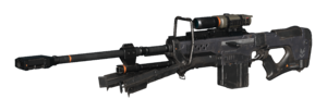 Cutout of the S7 Sniper in Halo Infinite