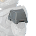 Engineered to reduce the number of grabbing edges on the armor, decreasing the likelihood of dismemberment. (Materials Group/Epic)