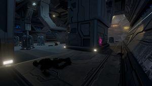 The eighth Terminal in Halo 2: Anniversary campaign level Sacred Icon.