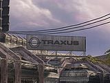 Another Traxus sign outside of Factory Complex 09.