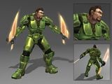 Green Sci Fi Armor
