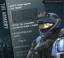 Noble Six's accepted request to receive a Mark V Recon helmet.