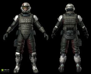 UNSC Marine Corps Battle Dress Uniform - Halopedia, the Halo wiki
