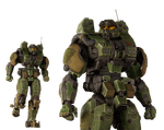 UI asset from Halo: Campaign Evolved of a Mark V armor skin.