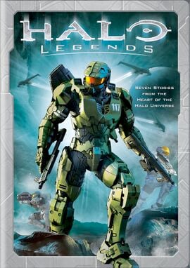 The &#39;&#39;Halo Legends&#39;&#39; DVD cover art