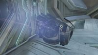 Another view of a man cannon in Halo 4