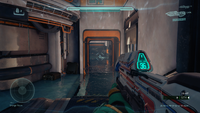First person view of the MA5D in Halo 5: Guardians on Riptide, pre-Overtime update.
