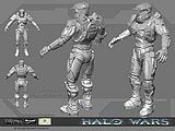 A later pass on the MJOLNIR design from Halo Wars.