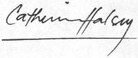 Dr. Halsey's signature.