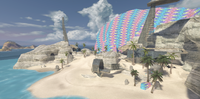 A screenshot of Beachhead, as featured in the modding tools.