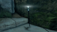 A light in the Vadam clan burial grounds in Halo 5: Guardians.