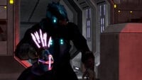 A Jiralhanae Minor wielding the needler in Halo 3: ODST.