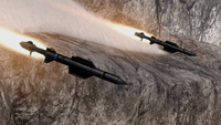 Twin M5607 ASGM-4 missiles fired from the Hornet in Halo 3.
