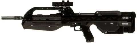 A cropped screenshot of a weapon in Halo 2: Anniversary multiplayer. Original screenshot by User:JackVibe.
