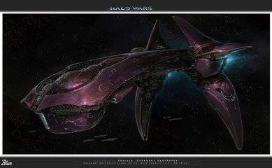 Covenant destroyer - Halopedia, the Halo wiki