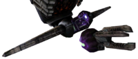 The Dextro Xur-pattern Spirit's heavy plasma cannon in Halo: Combat Evolved.