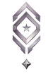 Multiplayer career rank insignia for Halo Infinite.