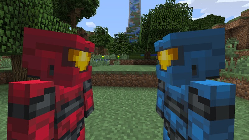 File:MC Skin Pack 4 Skins facing off.jpg