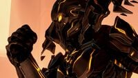The Ur-Didact clenches his fist.