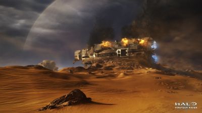 Raid on the Pillar of Autumn - Conflict - Halopedia, the Halo wiki