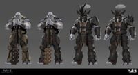 More concept art of Banished Chieftains.