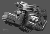 A model of the Power Mauler for Halo Online.