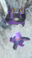 Two Kig-Yar on a watchtower in Halo Wars.