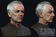 Andrew Sandmoore render, closely resembling actor Ian McDiarmid.