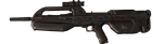 A render of the BR55 battle rifle