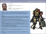 "Spartan Bio" for Jorge created for casting purposes.