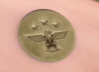 The coin featured in Halo: The Fall of Reach - The Animated Series.