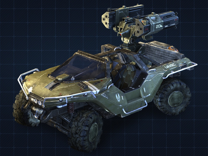 M12R Rocket Warthog - Vehicle - Halopedia, the Halo wiki