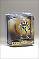 The white Spartan Mark VI figure in package.