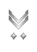Multiplayer career rank insignia for Halo Infinite.