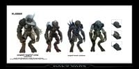 Concept art of recruitable Sangheili heretics.